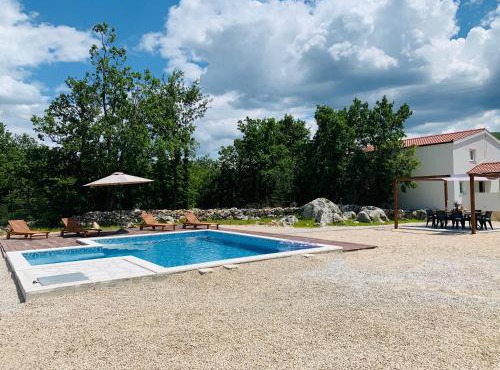 Modern Private Villa Bonaventura with Pool & Jacuzzi & BBQ for Families & Groups near Split