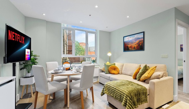 Modern, Quiet & Cozy Flat in Central Chelmsford - F7