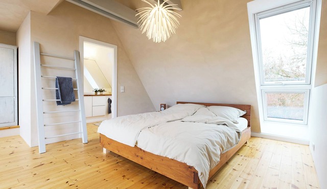Modern, quiet vacation apartment "Little LandLoft" near Lüneburg with garden in Deutsch Evern