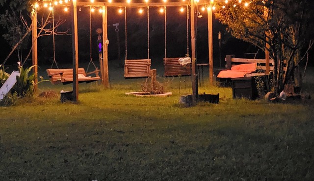 Modern relaxing cabin. Firepit, hot tub & goats on property, nearby fishing,.