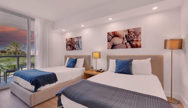 Modern Resort w/Balcony + Near Beach + Pool