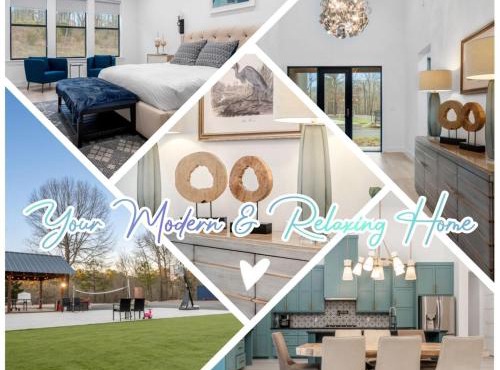 Modern Retreat | 12 min-Oaklawn | BBQ GRILL