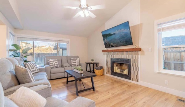 Modern Retreat | Game Room + Backyard Patio