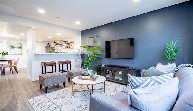 Modern Retreat near Disneyland: 2-Br Condo