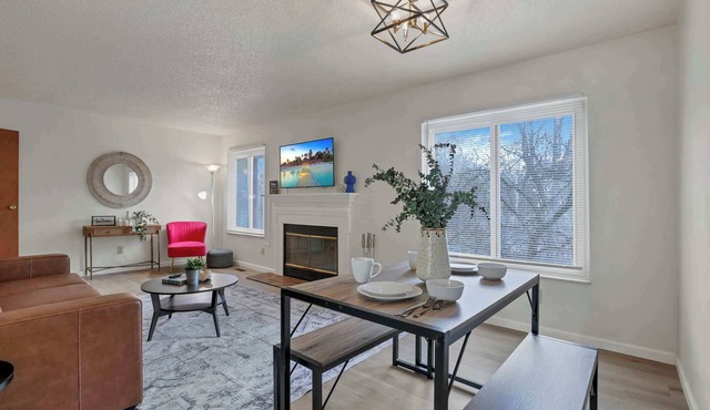 Modern Retreat with Forest Views 3BR Near Airport & Downtown