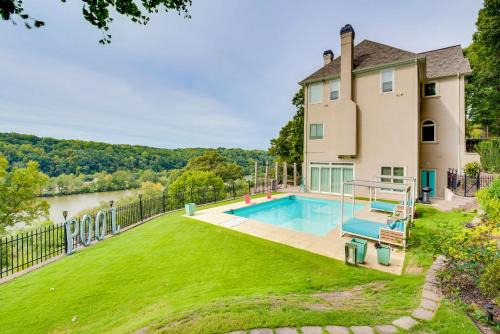 Modern Retreat with River View in Roswell!