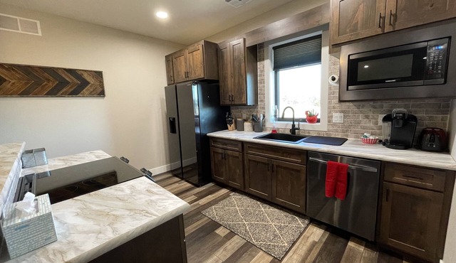 Modern rustic stay at The Bunkhouse outside of Salina