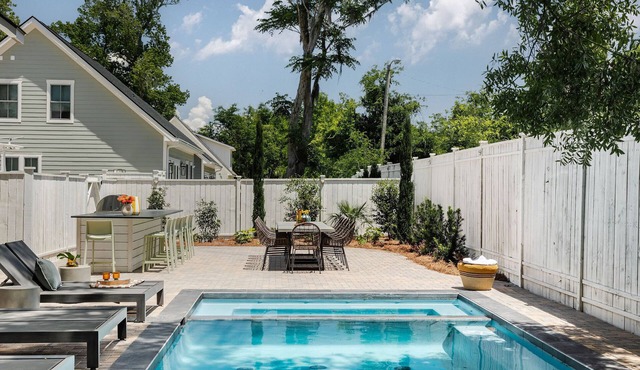 Modern Savannah Home | Seasonal Heated Pool