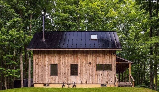 Modern Scandinavian Farmhouse with Vintage Camper
