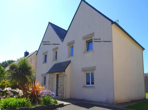 Modern semi-detached house with terrace, Saint-Quay-Portrieux