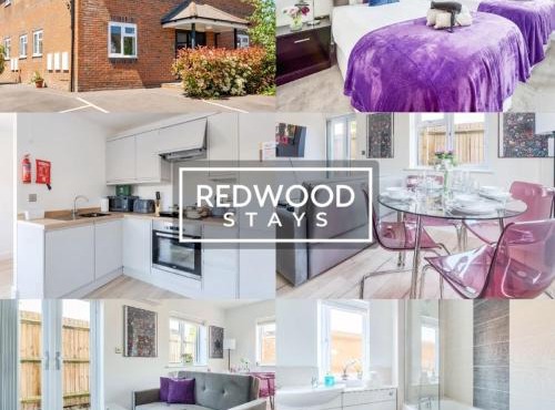 Modern Serviced Apartments For Contractors & Families with Free Parking, WiFi & Netflix By Redwood Stays