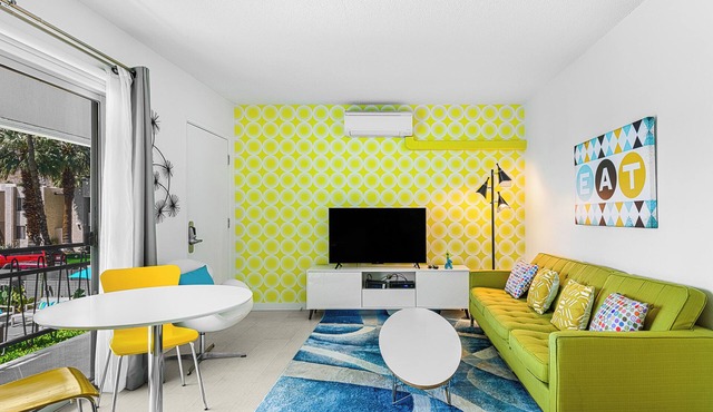 Modern So. Palm Springs 1-bd 29+day Corp rental