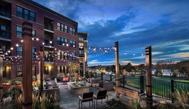 Modern Somerville 1BR w/W/D, Gym & Roof, nr Assembly T, by Blueground