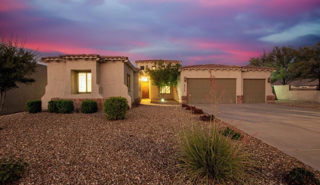 Modern South Mountain Heated Pool Trails Fire Pit