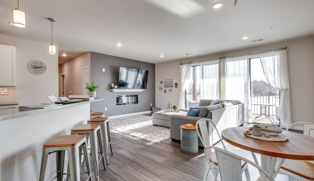 Modern South Pier Condo on Sheboygan River!