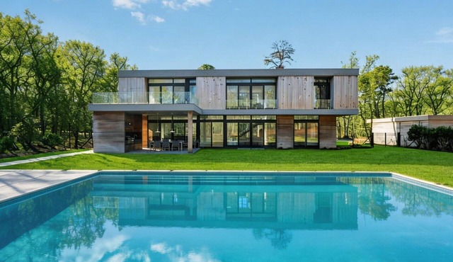 Modern Southampton Estate, Private Tennis Court and Pool, Great for Groups