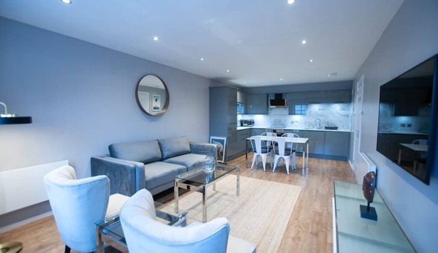 Modern&Spacious 2 bed Merchant City Apart-High St