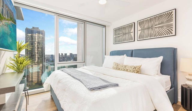 Modern Stay at The Park on Keeaumoku w/City Views & Luxury Amenities