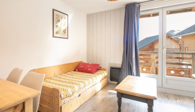 Modern studio 4 ppl, near the ski station