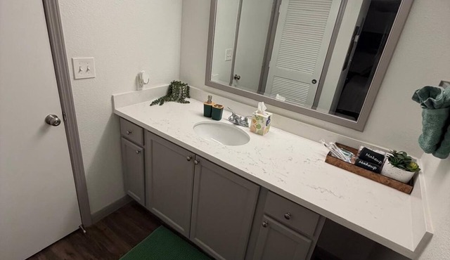 Modern Studio Apartment Pool & Gym Access Ideal for Relaxing Stays in Houston