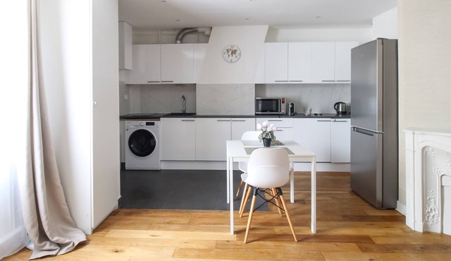 Modern studio at the gates of Paris in Clichy - Welkeys