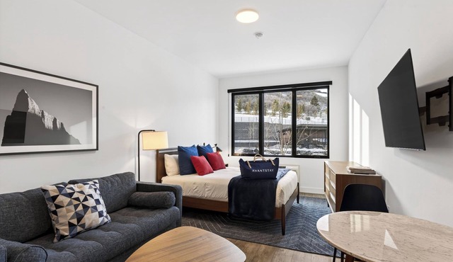 Modern Studio Spa Access Deer Valley + Main St | Pioche Peak by AvantStay