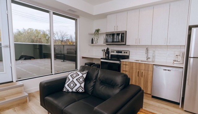 Modern Studio Steps from Osborne Village