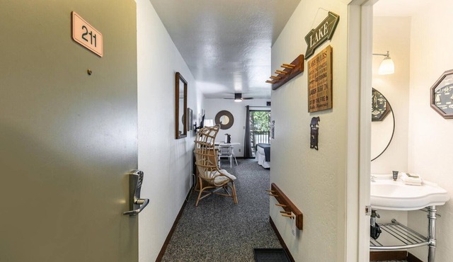 Modern Studio w/Balcony #211 at Donner Lake Village
