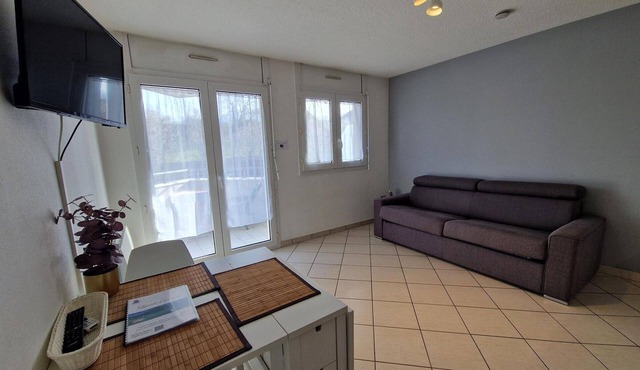 Modern studio with terrace and parking in Annecy