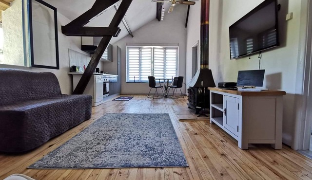 Modern styled penthouse apartment on an old Mill site in the Creuse