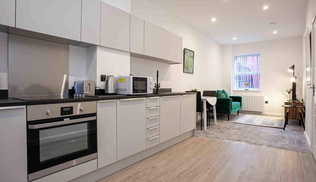 Modern & Stylish 1 Bedroom Apartment in Bolton