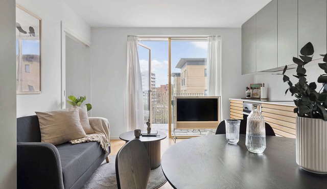 Modern & Stylish Apartment with Private Balcony