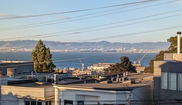 Modern Sunny Oasis: Stunning Views in Potrero Hill