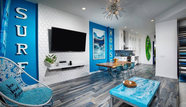 Modern Surf Themed Home - Heart of Gaslamp