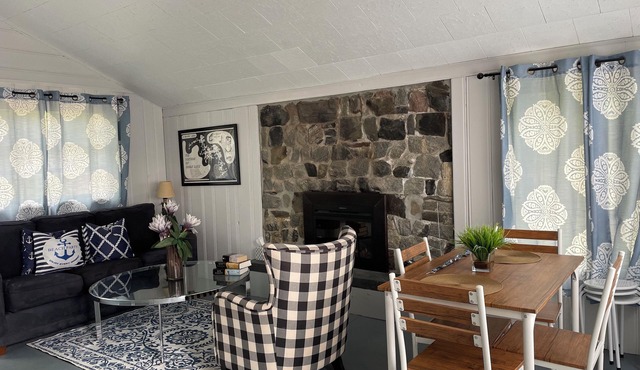 Modern Tiny Cottage on Eagle Lake with South facing Private Beach