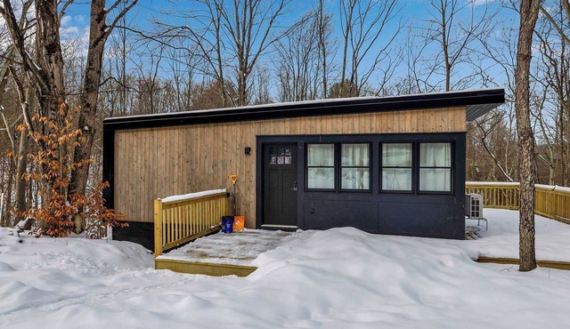 Modern Tiny Home, Wraparound Deck