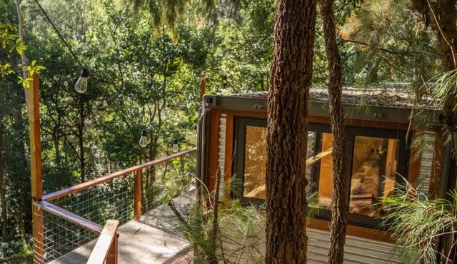 Modern, Tranquil Container House