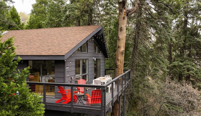 Modern Treetop Cabin by Lake Arrowhead Village