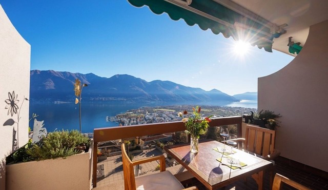 Modern vacation studio on the 3rd floor for 1-2 persons.