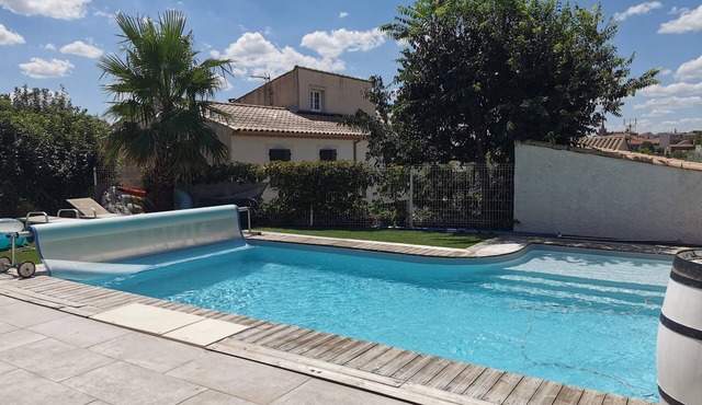 Modern villa with private pool 9 pers