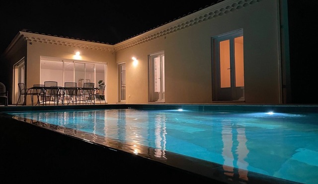 Modern villa in the heart of nature with magnificent views and infinity pool