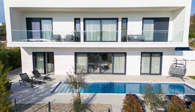 Modern Villa Sensei with Private Pool and Sea View