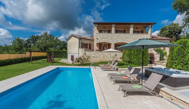 Modern Villa Vernier with Private Pool and Jacuzzi