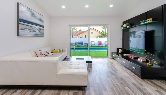 Modern Villa w/ Heated Pool by the Beach