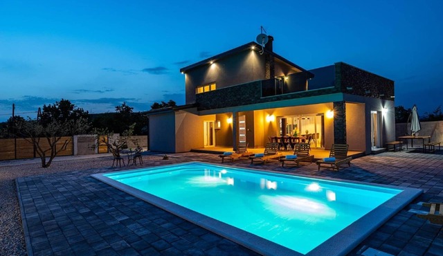 Modern villa with private pool