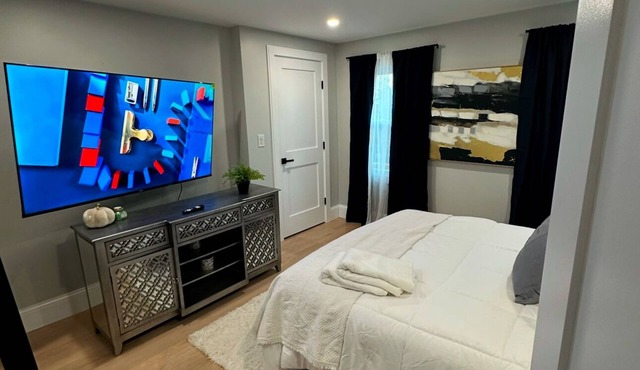 Modern & Walkable to city sights. A 4-bedroom house in wonderful Boston