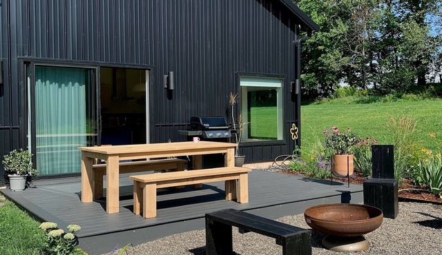 Modern Western Catskills Home with Mountain Views.