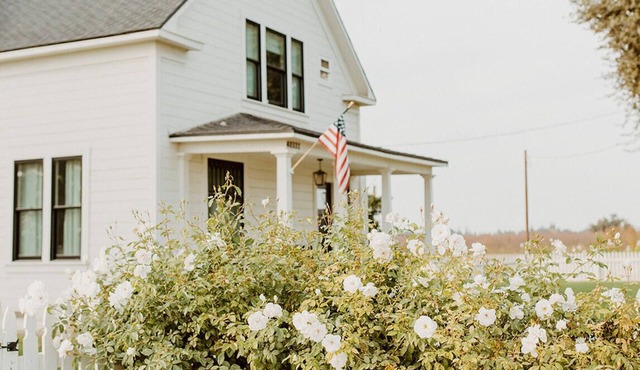Modern White Farmhouse in Kingsburg