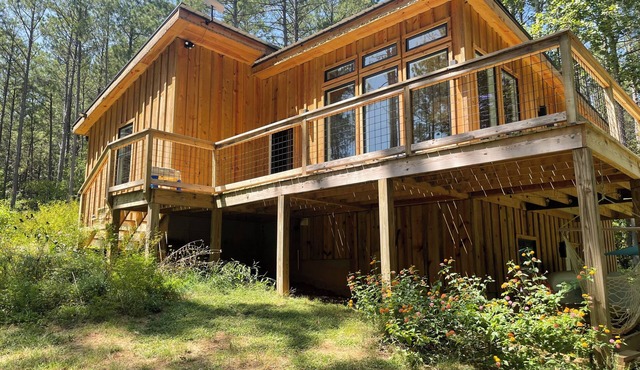 Modern, woodsy 2-bedroom cabin for pet-friendly, family-friendly, cozy getaways