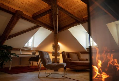 Moderne Altbauwohnung im Zentrum von Bern mit Wellness